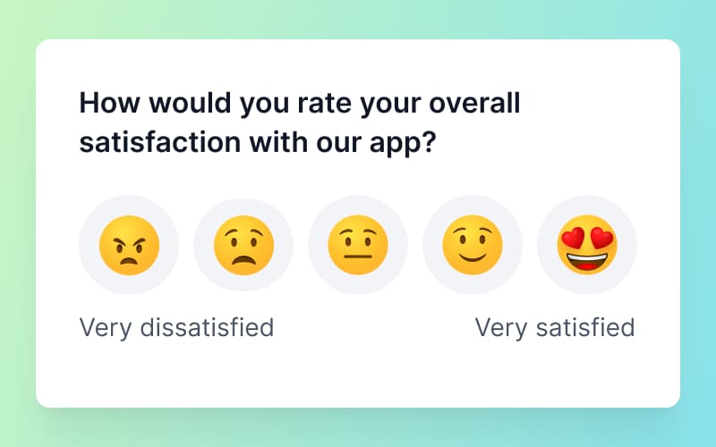 CSAT 5: Product Satisfaction Survey