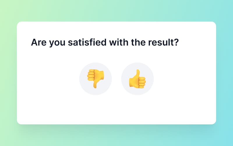 CSAT 2: Simple Satisfaction Survey