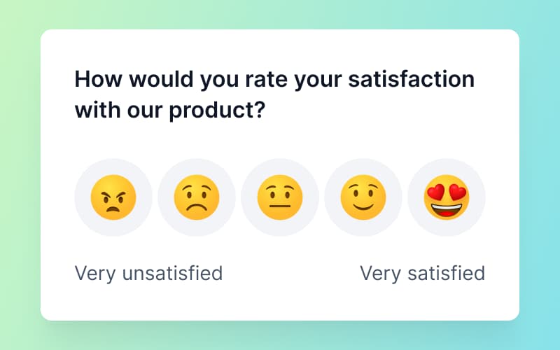 CSAT 5: Product Satisfaction Survey