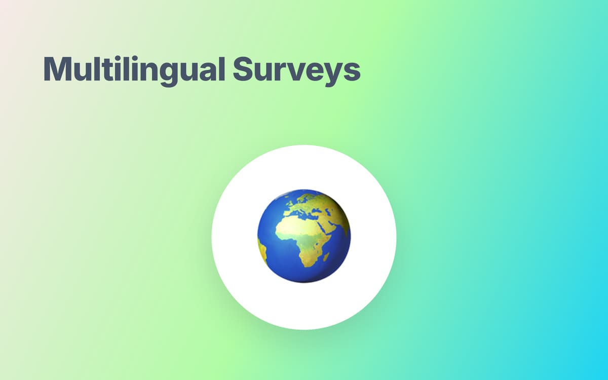 Multilingual Surveys