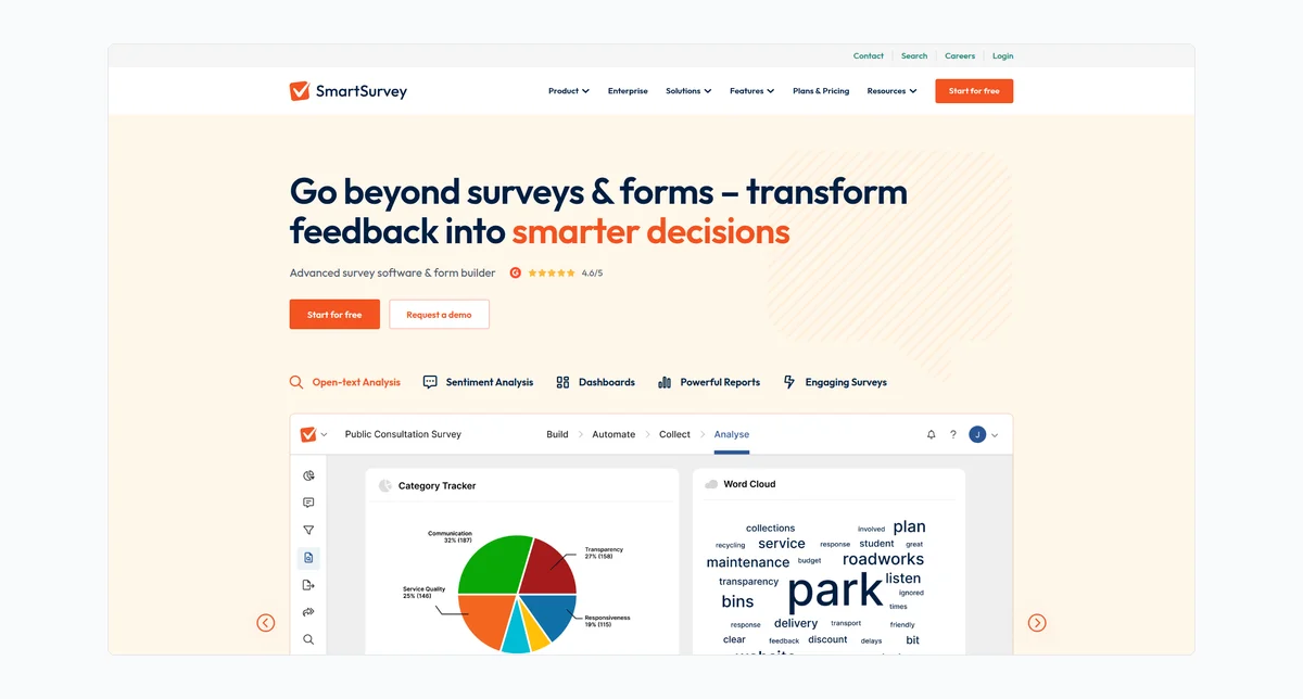 SmartSurvey Screenshot