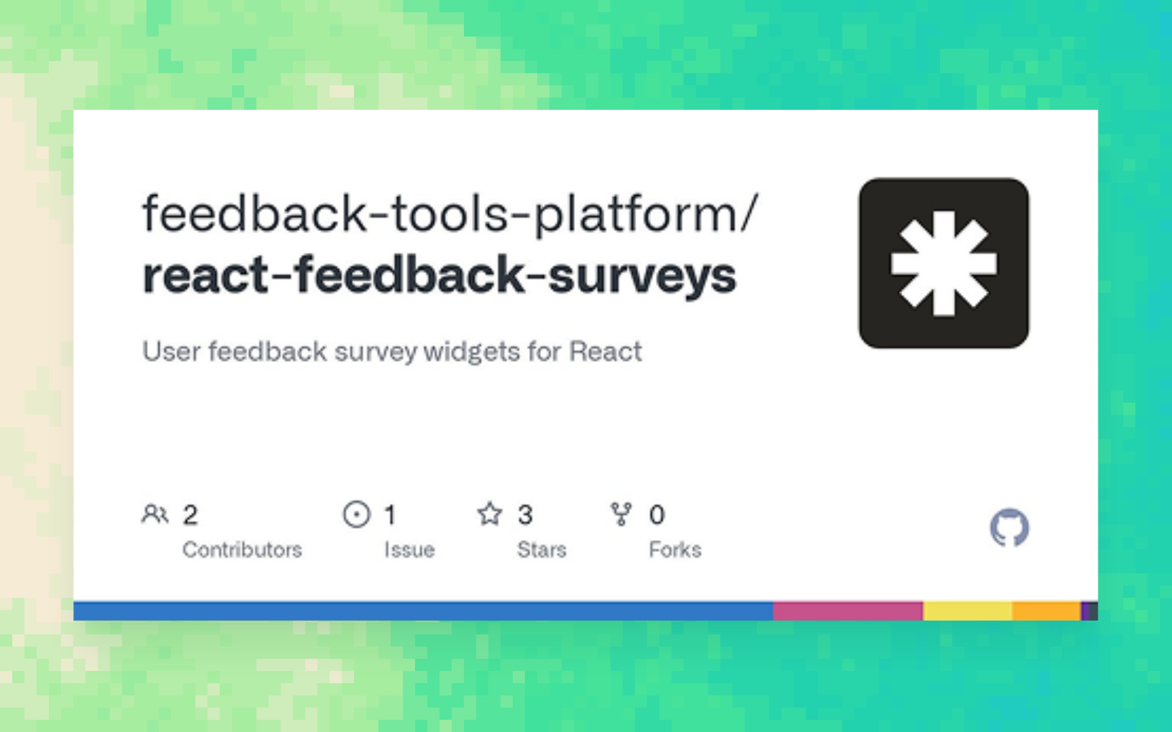 Open Source React Feedback Surveys Library - feedback.tools
