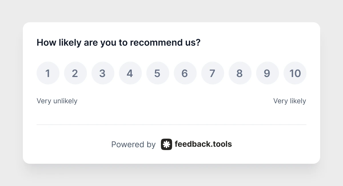 How likely are you to recommend us?