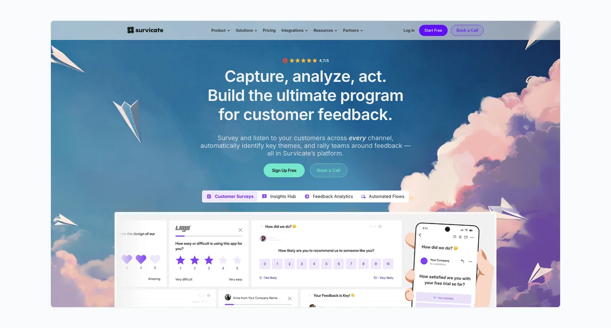 Survicate Screenshot